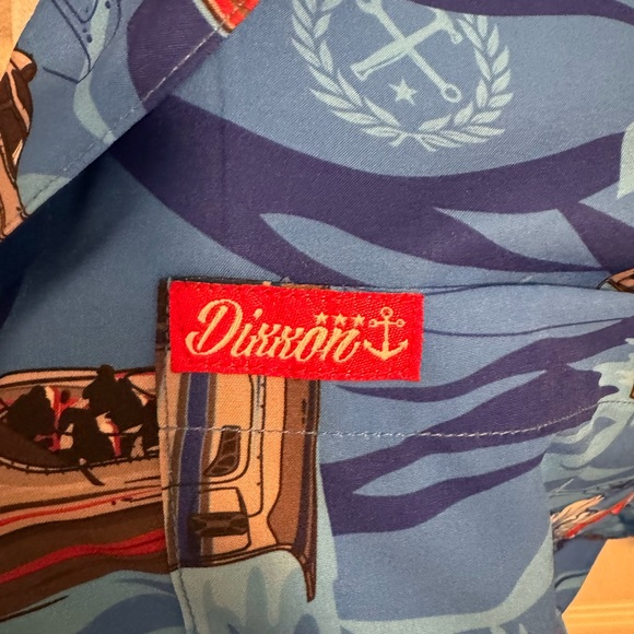 DIXXON Men’s Teague Marine SS shirt-limited edition - Picture 6 of 7